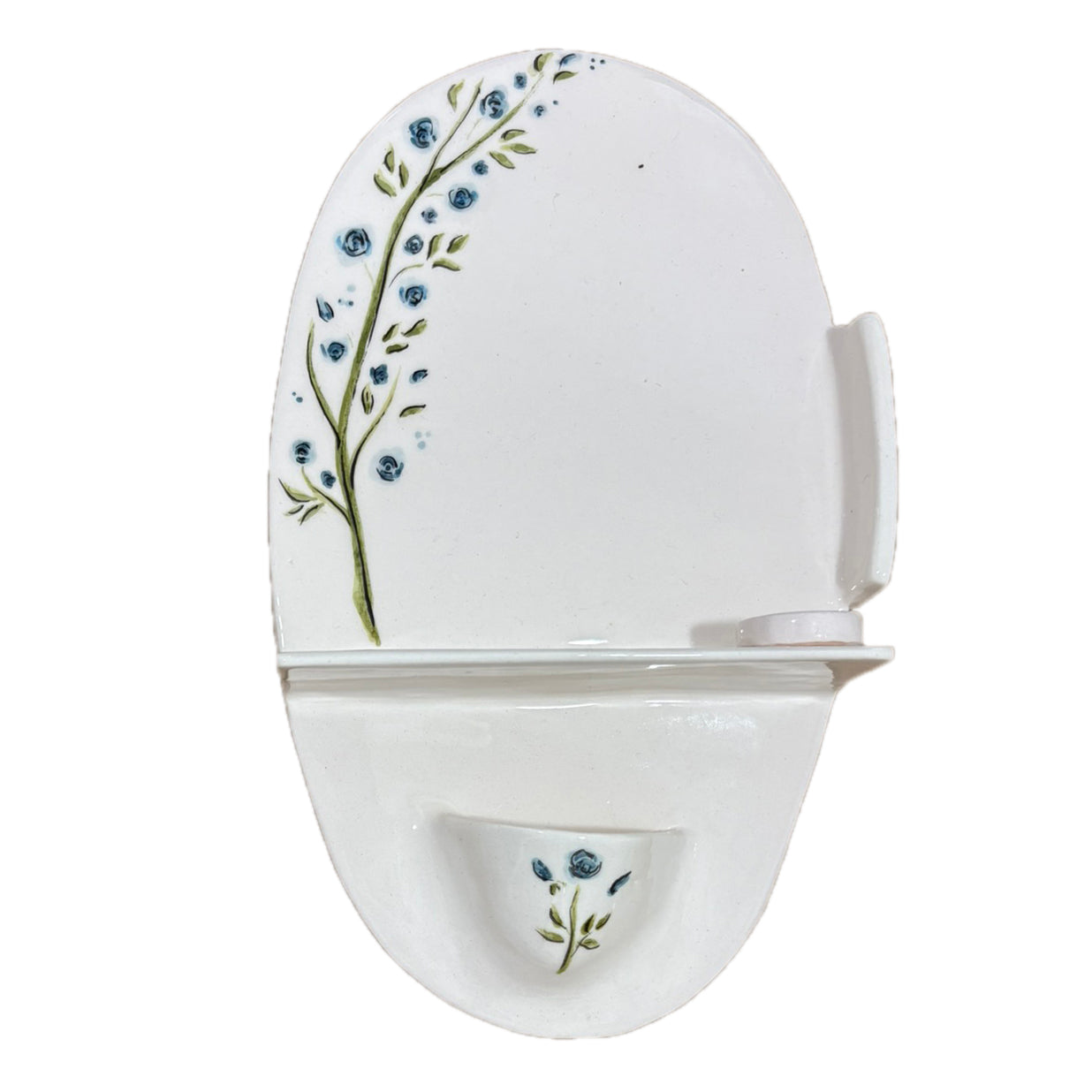 wall ceramic candle holder