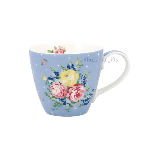 GreenGate Mug Laura Dusty Blue