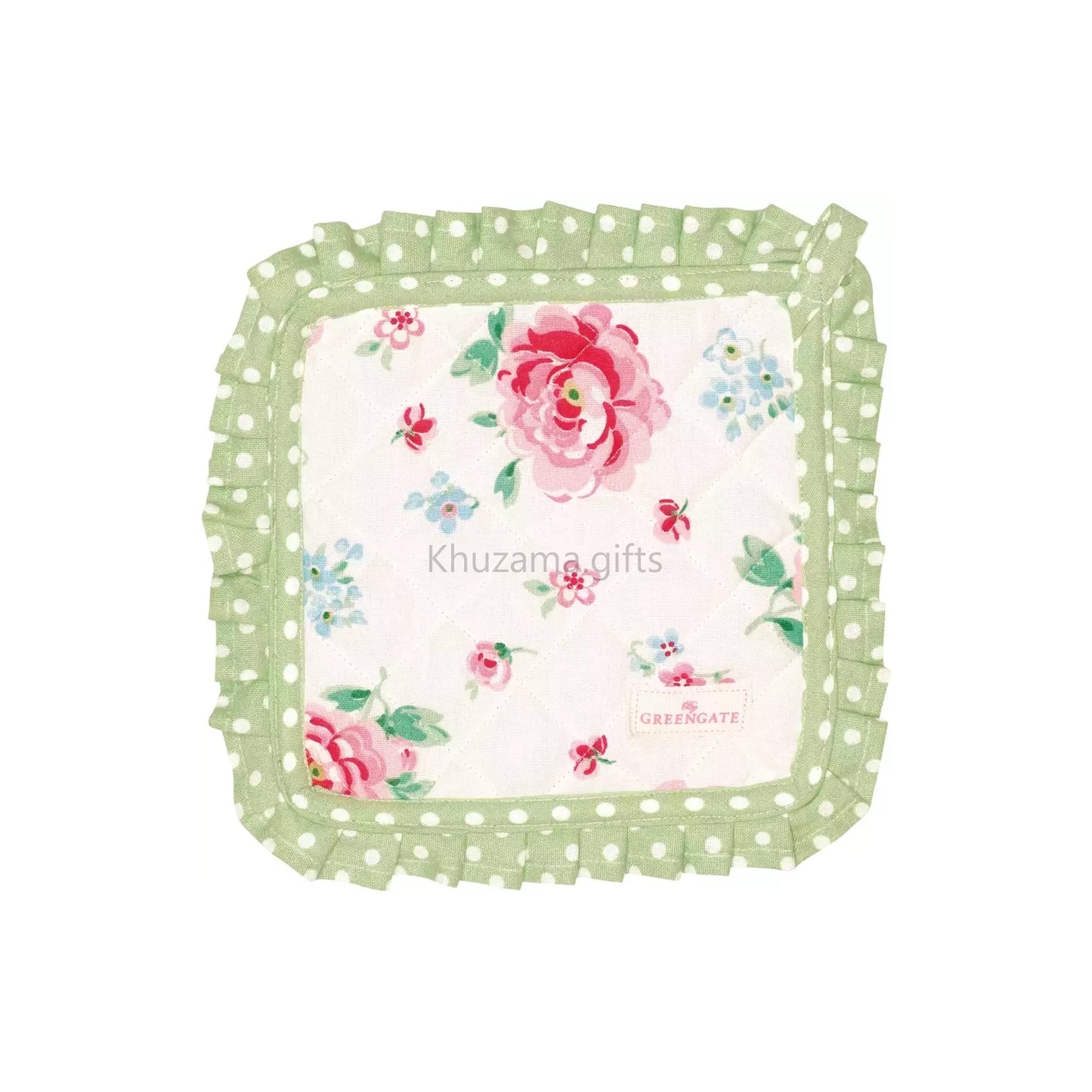 GreenGate Pot Holders Meryl Mega White Set of 2