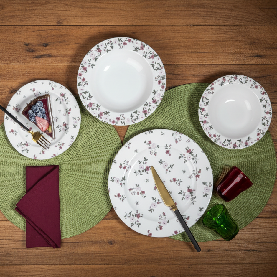 ceramic set 24 pieces