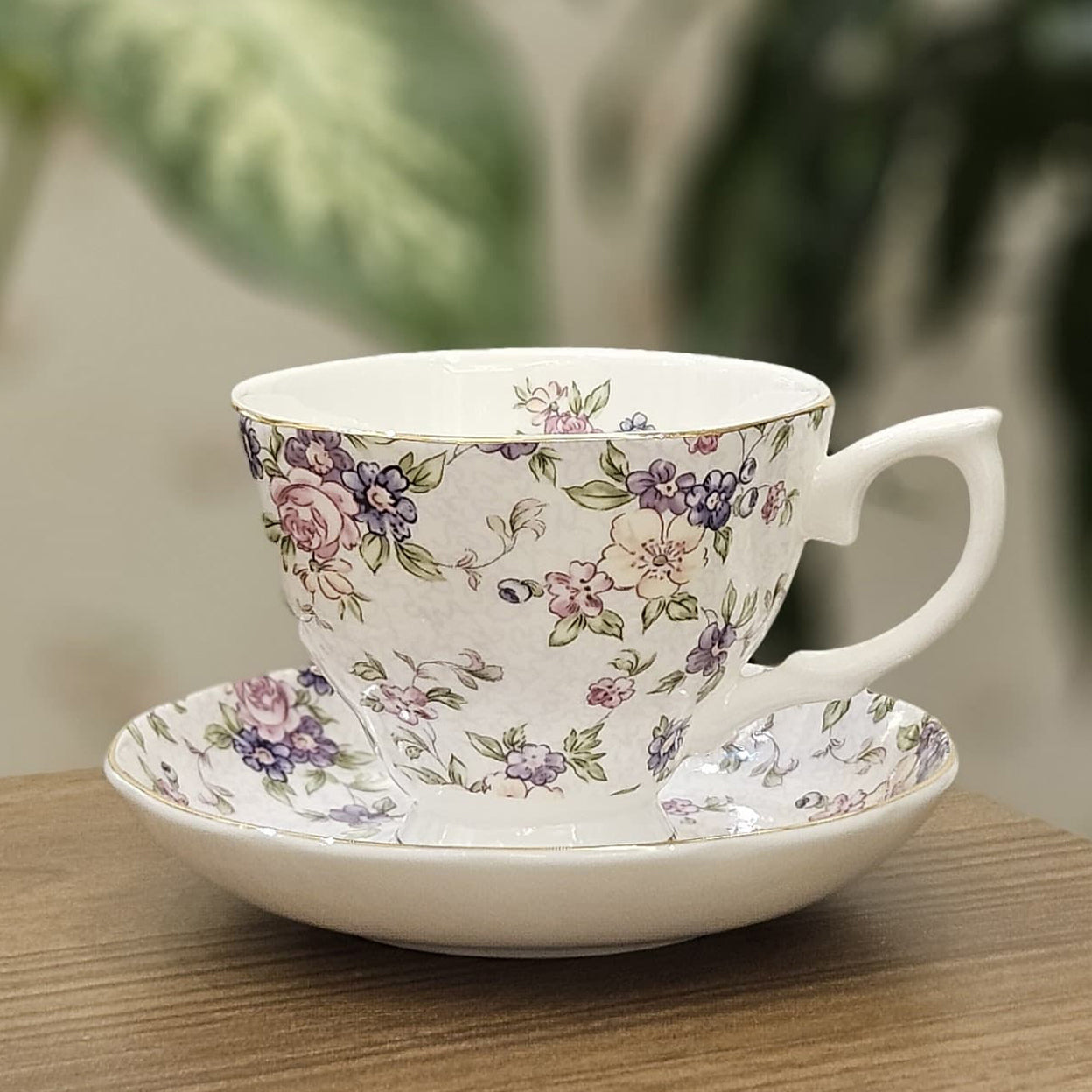Cup with saucer | queen rose