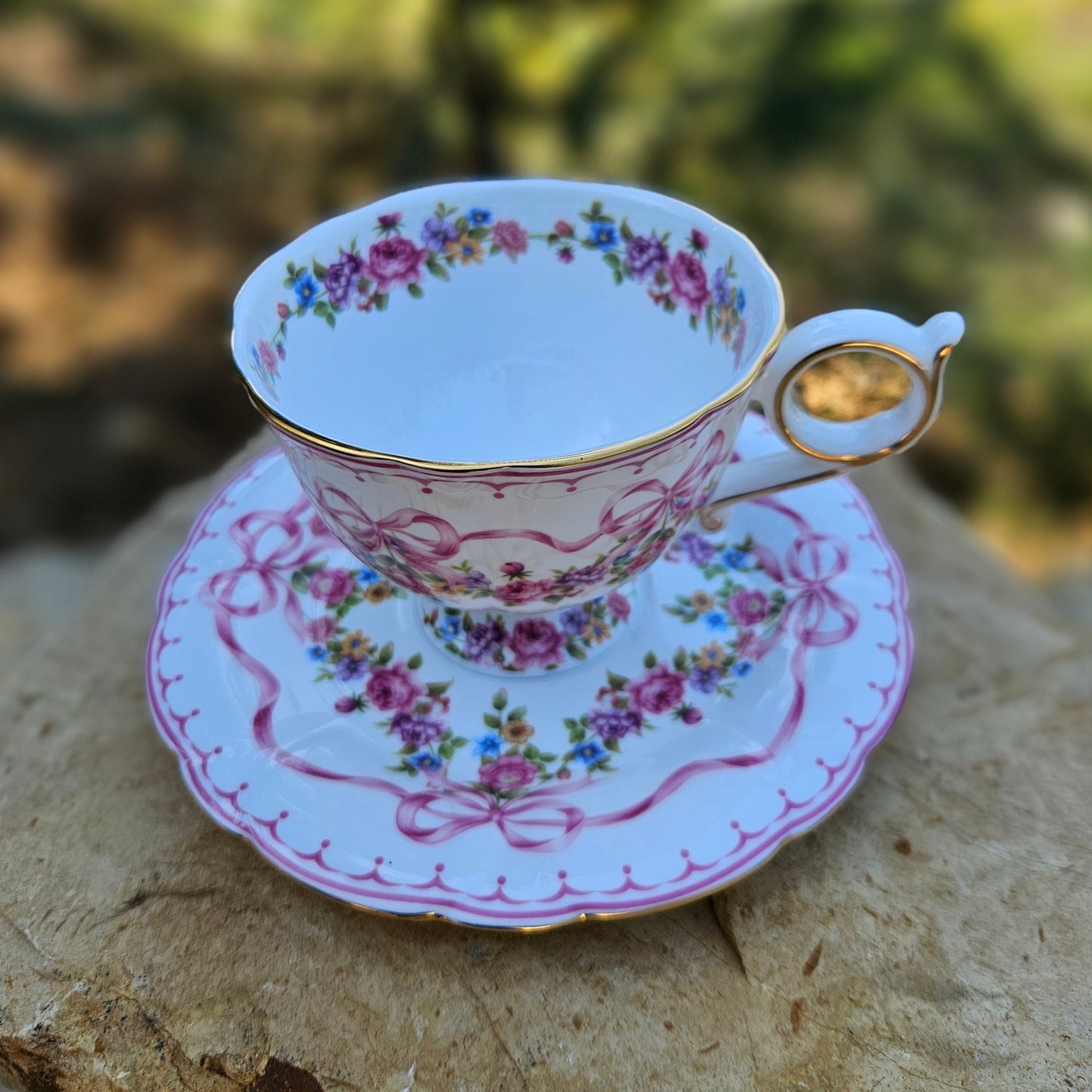 Cup with saucer