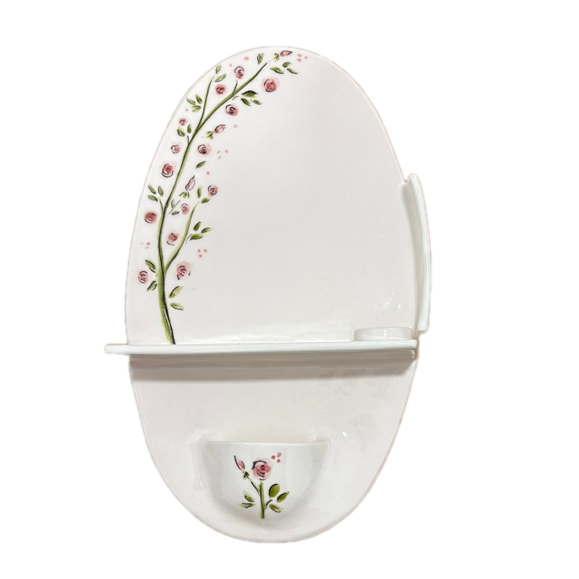 wall ceramic candle holder